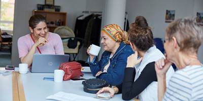 Åbn link til Om at være frivillig i Dansk Flygtningehjælp